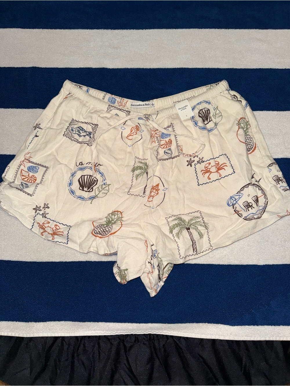 Abercrombie Linen Shorts